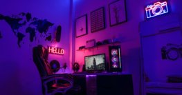 Gaming Zimmer Deko mit LED